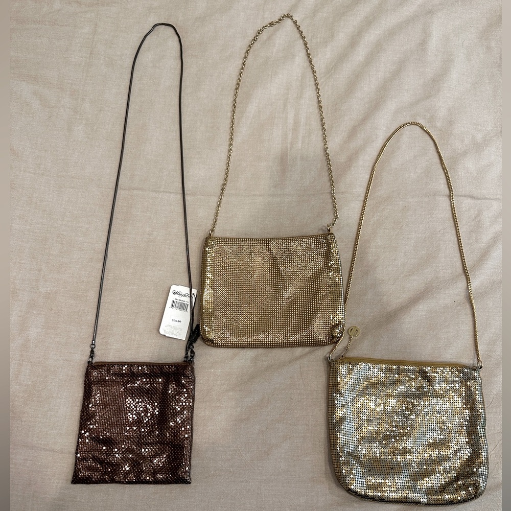 Whiting & Davis lot of 3